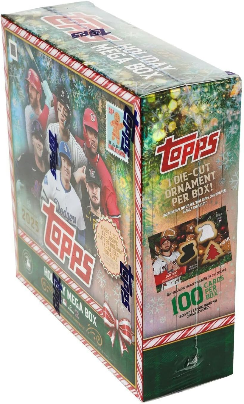 Topps 2025 Holiday Baseball - Mega Box