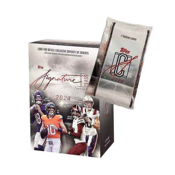 Topps 2024 Signature Class Football Mega Box