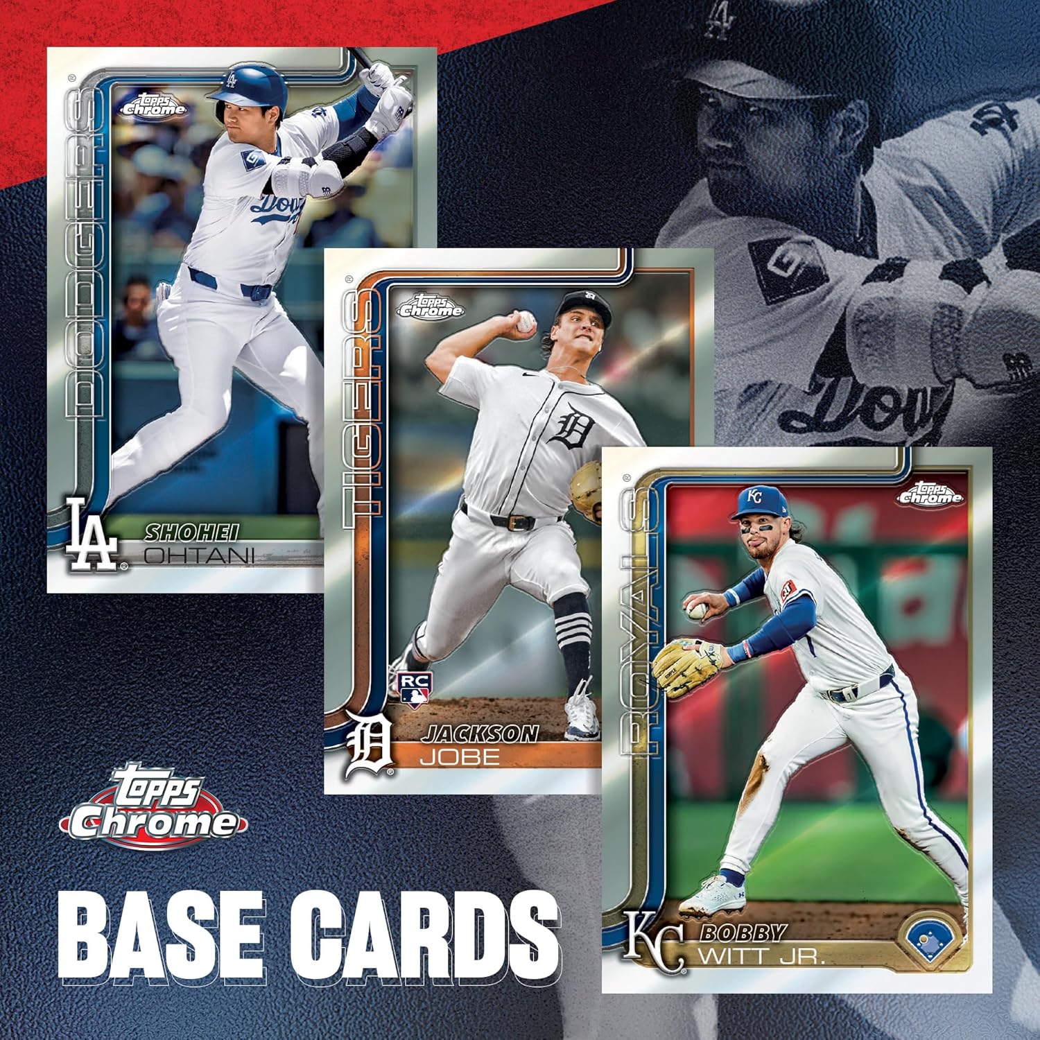 Topps 2025 MLB Chrome Baseball Trading Card Value Box
