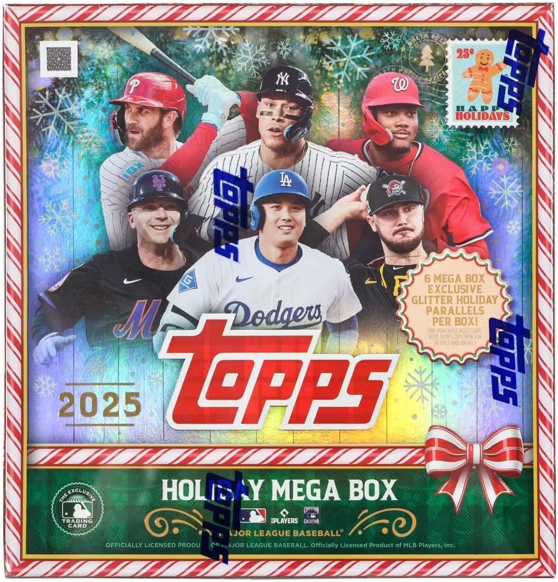 Topps 2025 Holiday Baseball - Mega Box