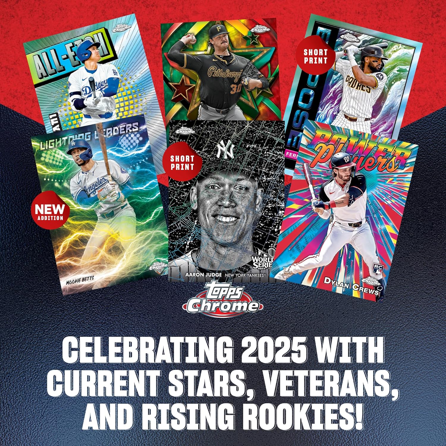Topps 2025 MLB Chrome Baseball Trading Card Value Box
