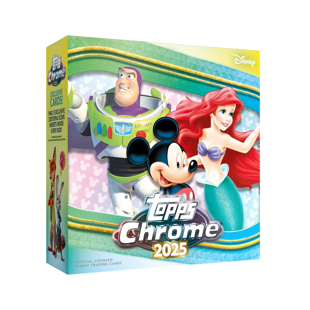 Topps 2025 Chrome Disney Mega Box