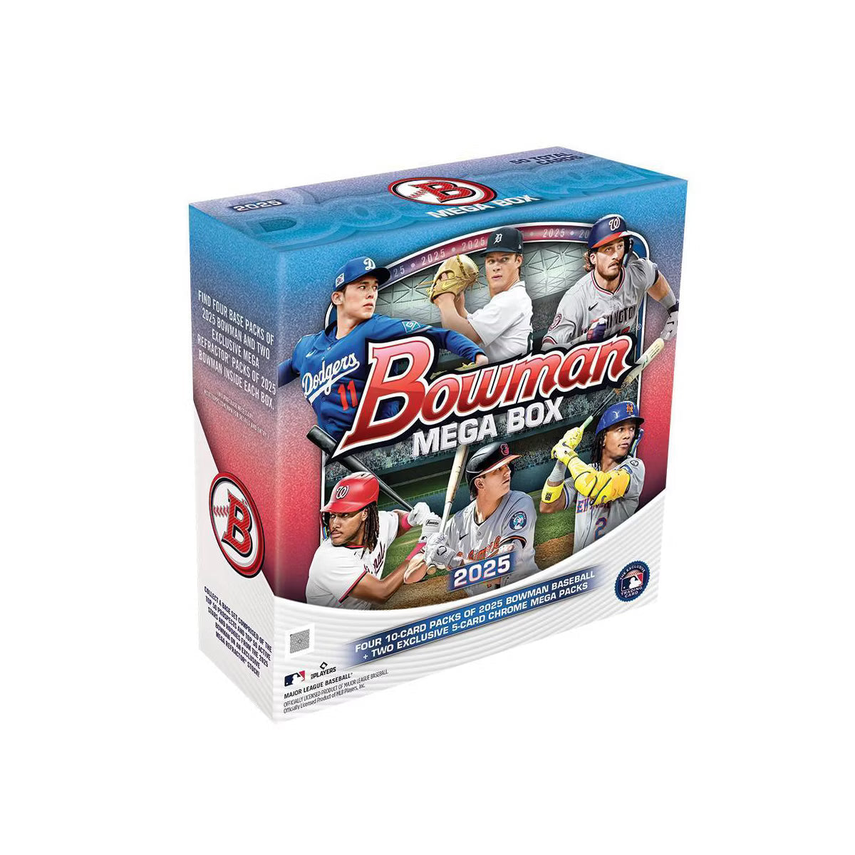 Topps 2025 MLB Bowman Baseball Trading Card Mega Box