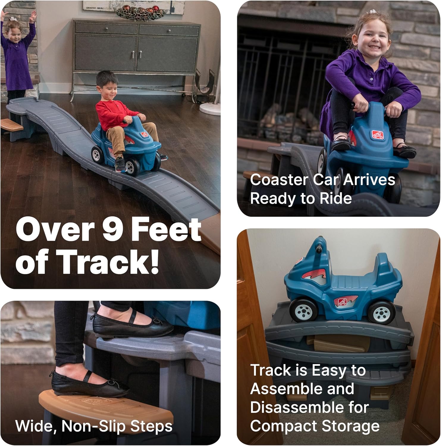 Step2 Up & Down Roller Coaster Ride-On